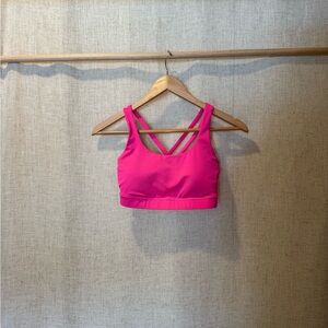 lululemon athletica Vibrant Pink Energy Bra